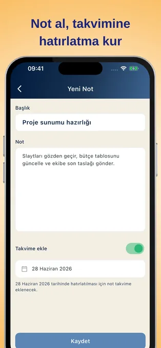 Kişisel Takvim